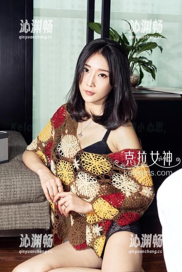 KelaGirls克拉女神 - 纯白私房小心思，敏珺的原图是我的心头好。