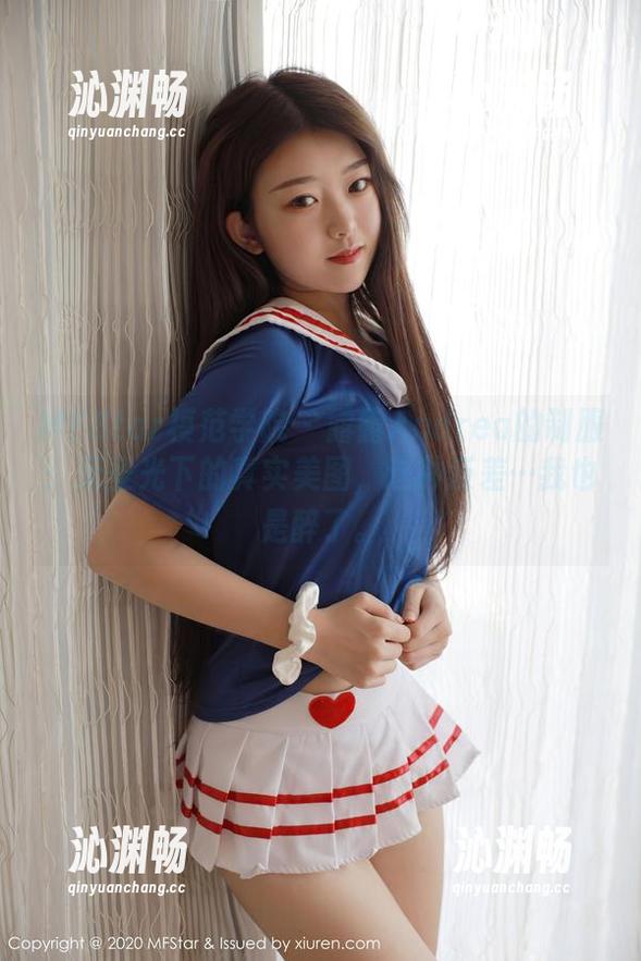 MFStar模范学院 - 露露Andrea的制服：无圣光下的真实美图，这种反差…我也是醉了。