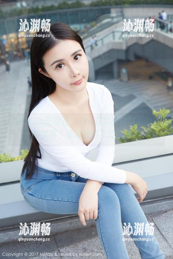 MiiTao蜜桃社 - Lra和她的白衬衫的微妙关系，谁说服装不能迷人？