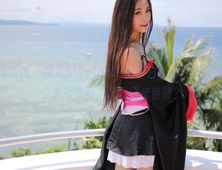 MyGirl美媛馆 – 妮儿Bluelabel的黑白舞会，听说原图和壁纸也来凑热闹，留下俏皮音符？