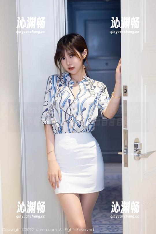 Xiuren秀人网 - 糯美子mini这婚纱系列，我下载后还是会在镜子前自言自语……