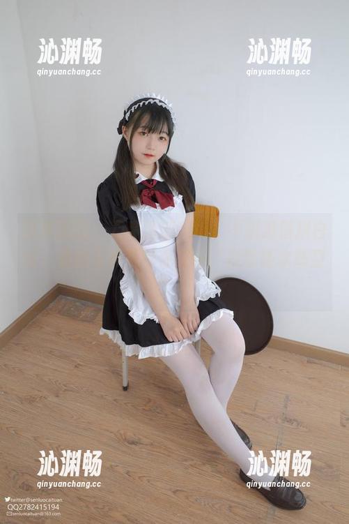 森萝财团 - 乃晴晴涩005，不拼颜值拼白丝，最新写真集带你见识“白带版水岛空”！
