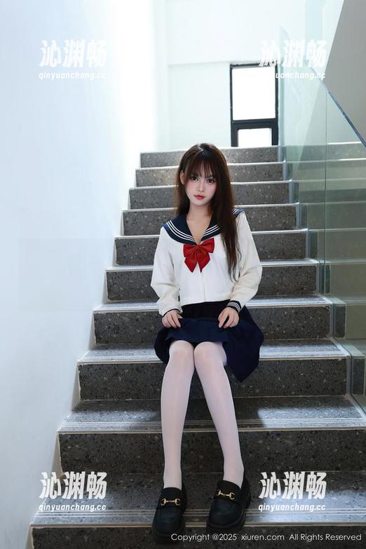 秀人网 - 精选写真：程慧娴Phoebe，居然穿红裙！我只想说，太会选了