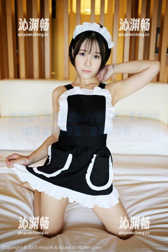 美媛馆 - 女王姿态hold住一切，夏茉GIGI的写真似乎在说‘快来学习吧’。