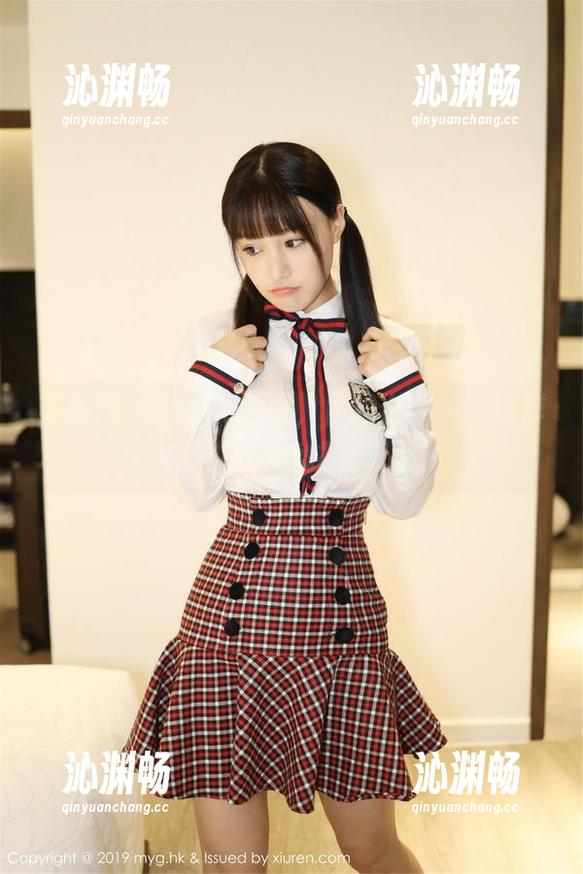 美媛馆 - 朱可儿写真，白裙合集——这群裙子真能挑人。